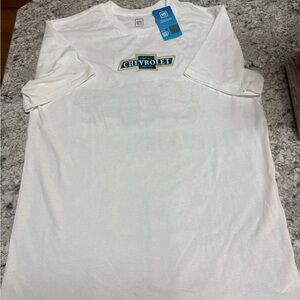 Chevrolet Logo Short-Sleeve Tee in White